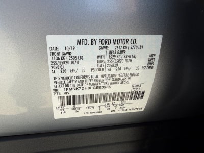2020 Ford Explorer XLT