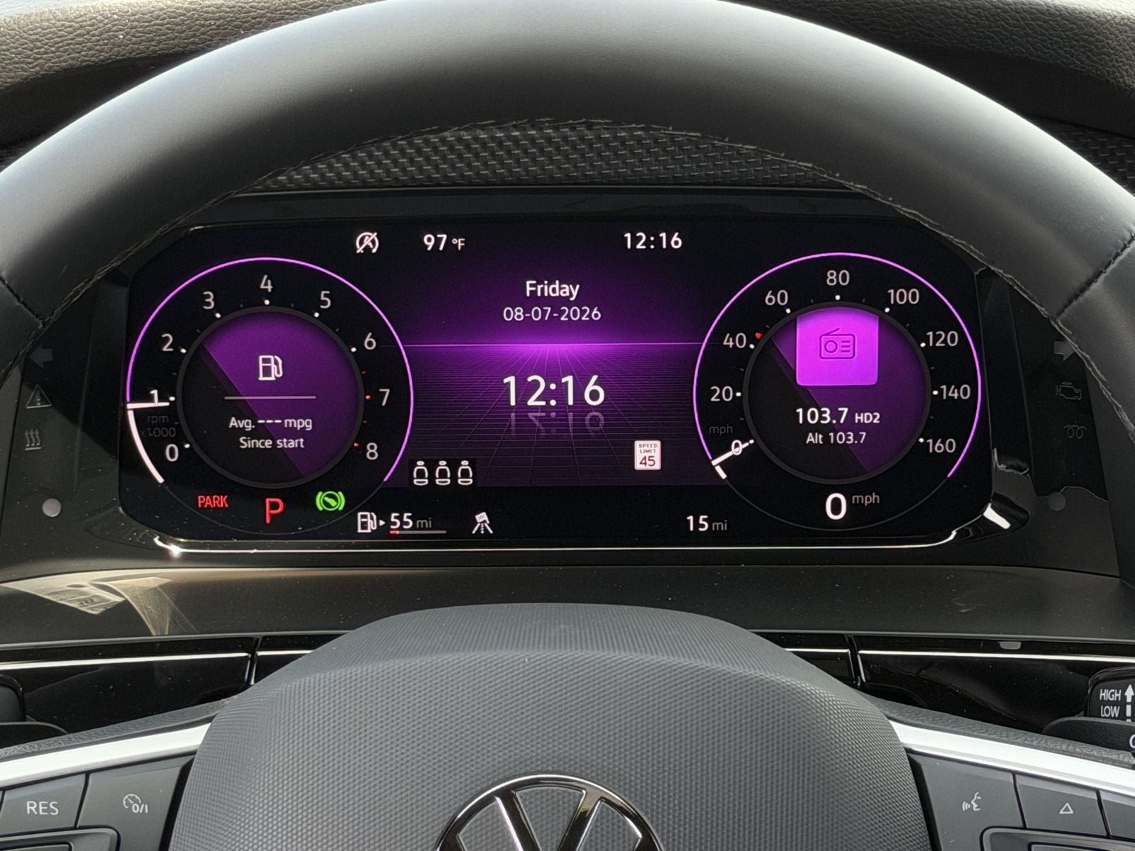 2026 Volkswagen Atlas Cross Sport 2.0T SEL R-Line Black