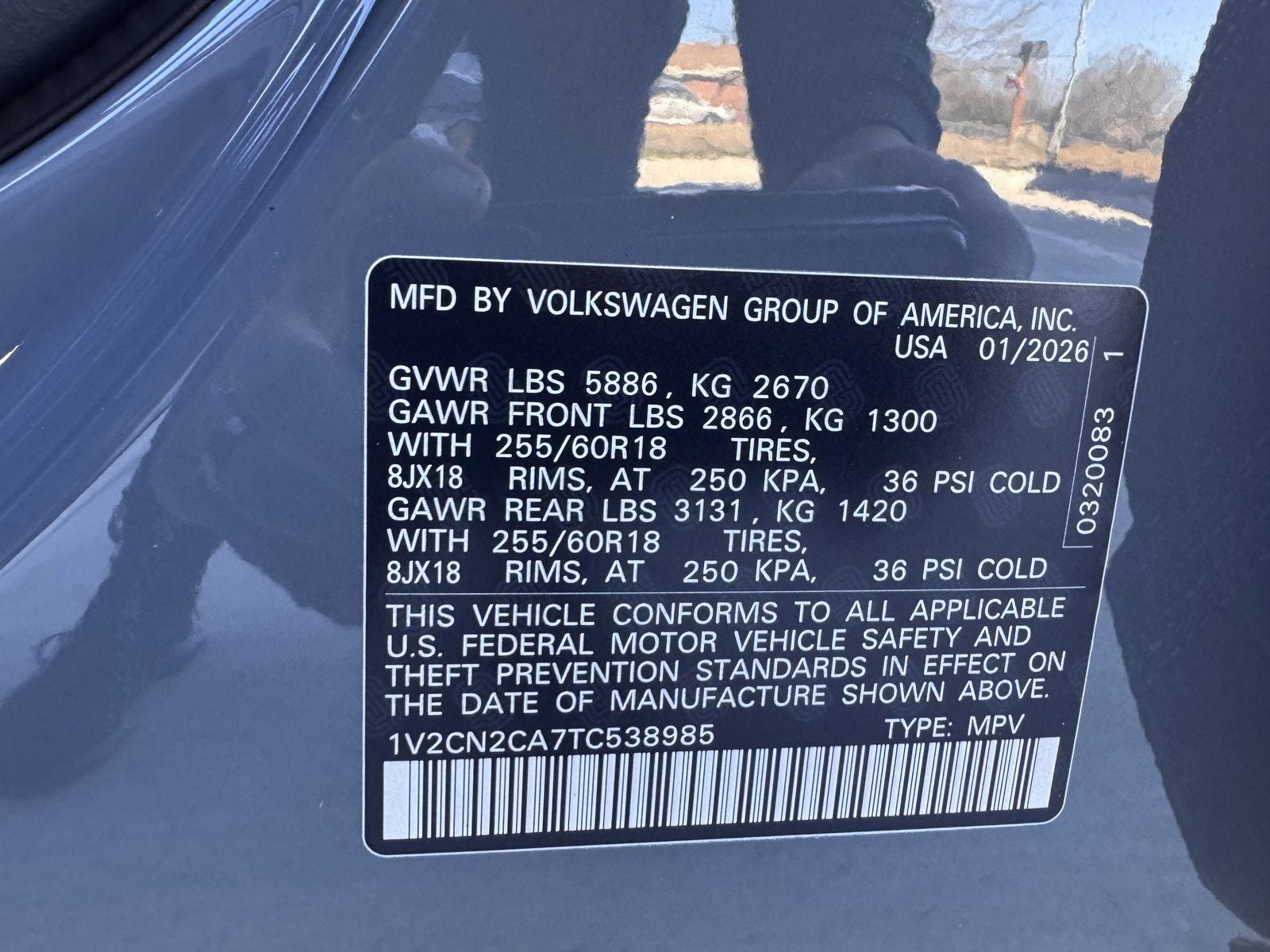 2026 Volkswagen Atlas 2.0T Peak Edition