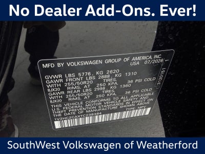 2026 Volkswagen Atlas Cross Sport 2.0T SE W/TECHNOLOGY