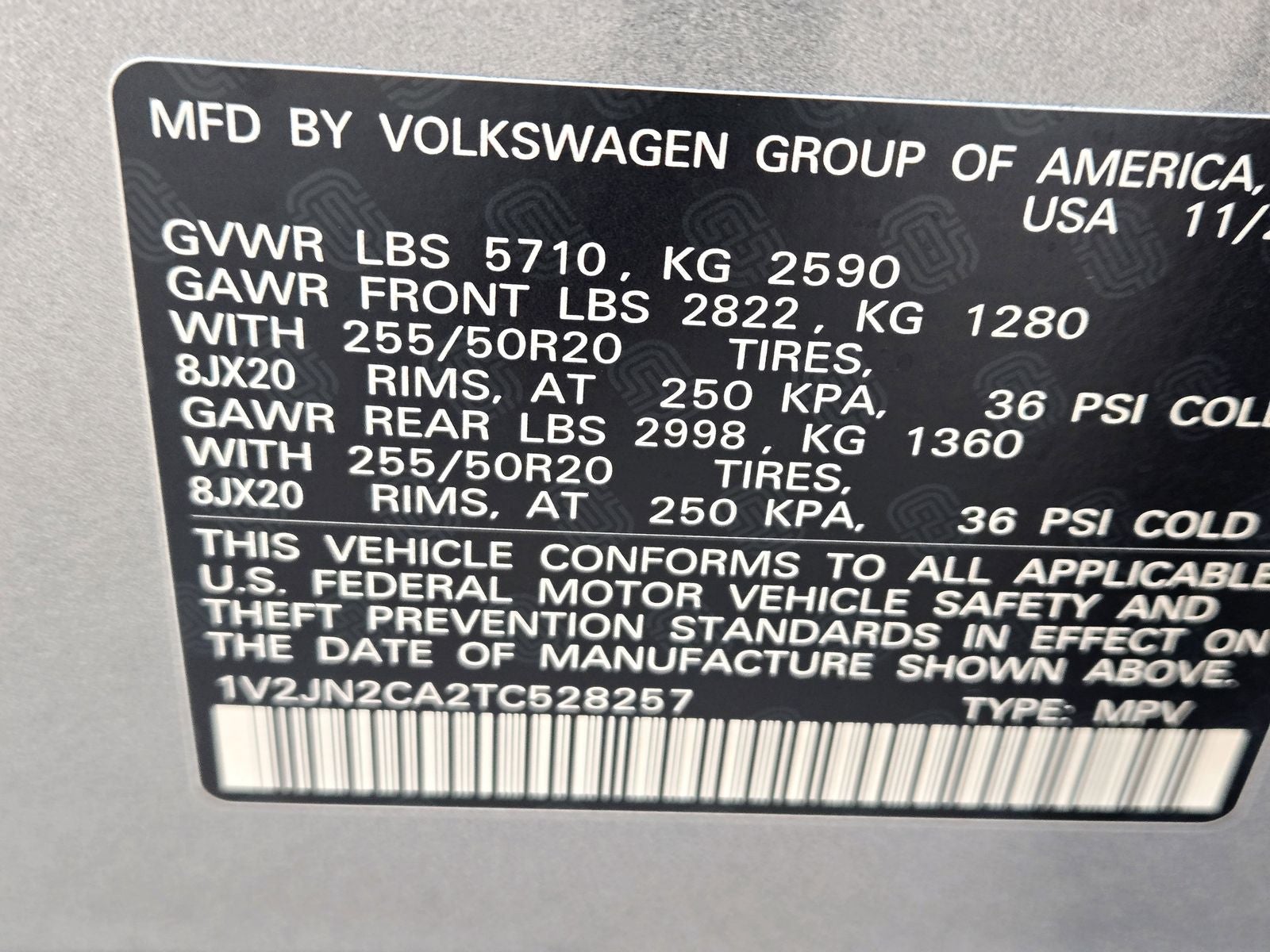 2026 Volkswagen Atlas 2.0T SE W/TECHNOLOGY