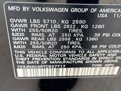 2026 Volkswagen Atlas 2.0T SE W/TECHNOLOGY