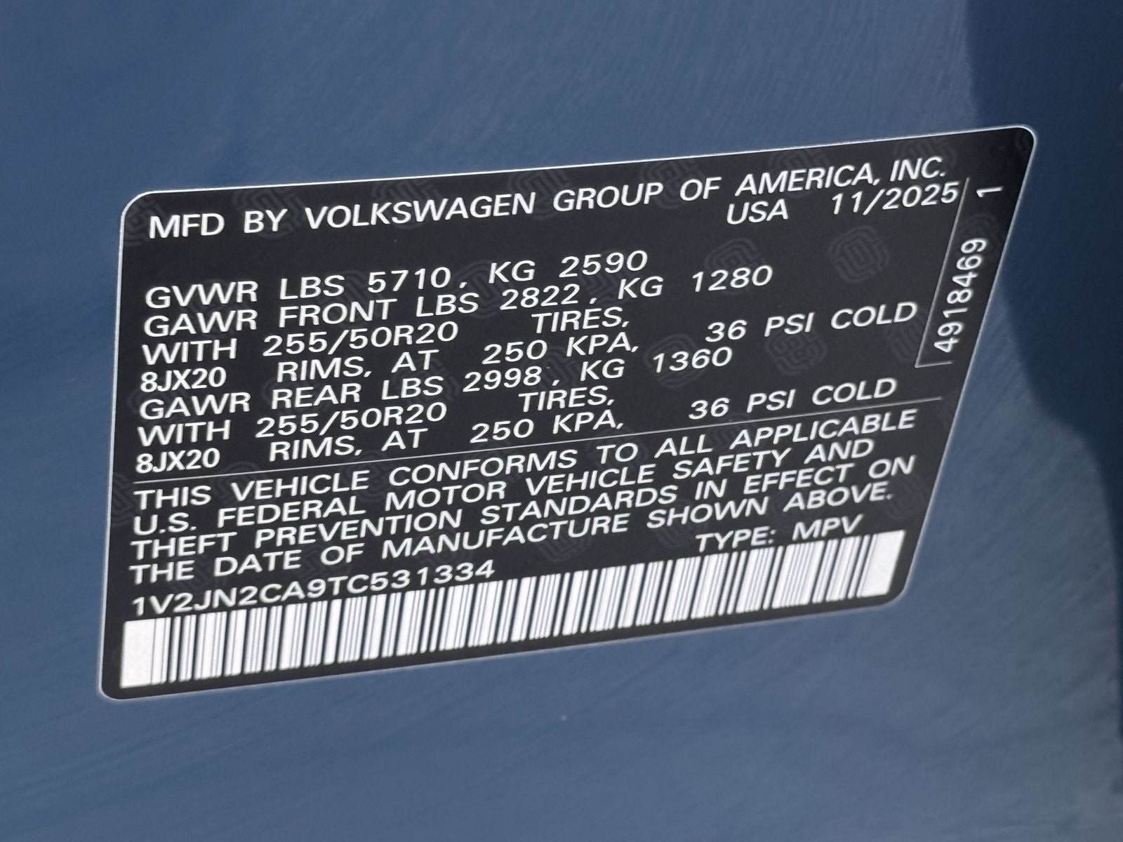 2026 Volkswagen Atlas 2.0T SE W/TECHNOLOGY