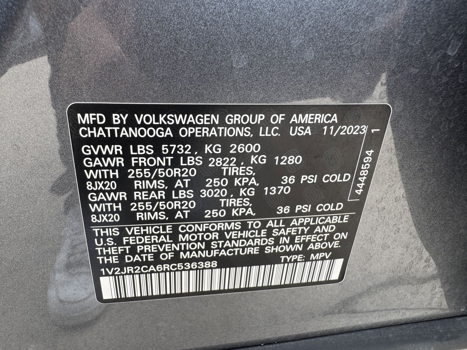 2024 Volkswagen Atlas 2.0T SE w/Technology