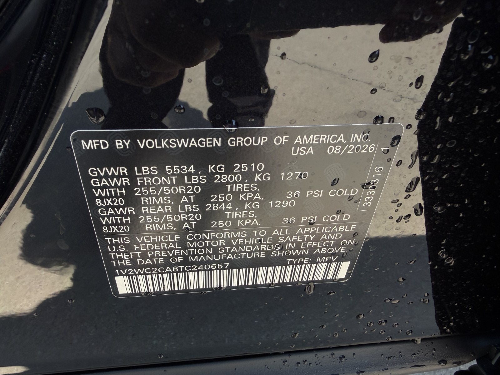 2026 Volkswagen Atlas Cross Sport 2.0T SE W/TECHNOLOGY