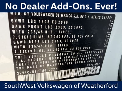 2026 Volkswagen Taos 1.5T SEL