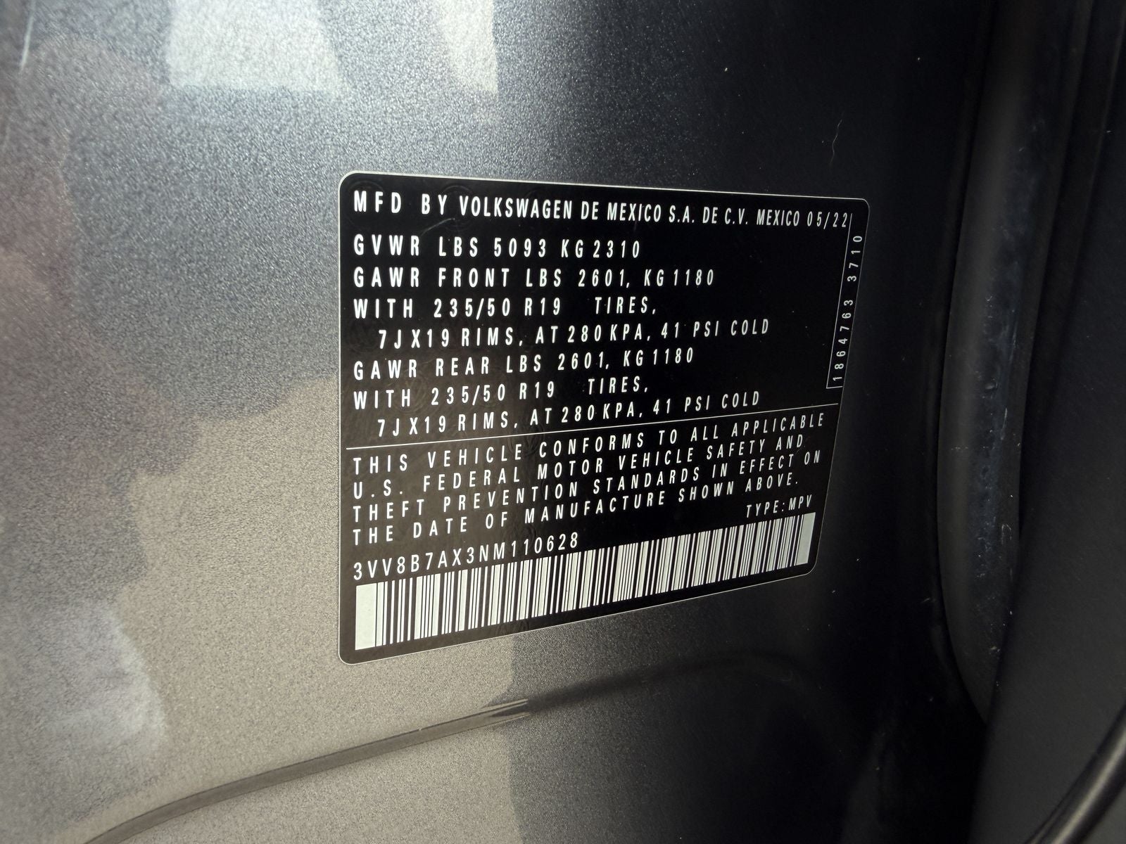 2022 Volkswagen Tiguan 2.0T SE R-Line Black