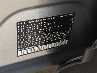 2026 Volkswagen Tiguan 2.0T S