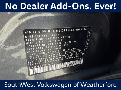 2026 Volkswagen Tiguan 2.0T S
