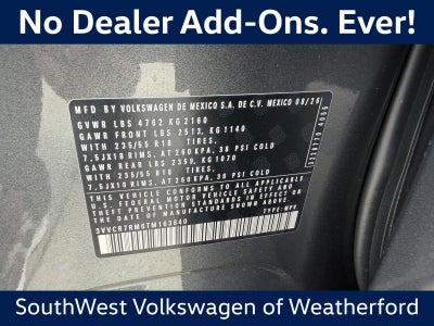 2026 Volkswagen Tiguan 2.0T S
