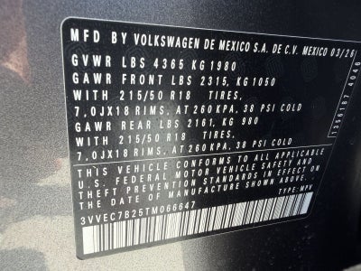 2026 Volkswagen Taos 1.5T SE