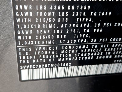 2026 Volkswagen Taos 1.5T SE