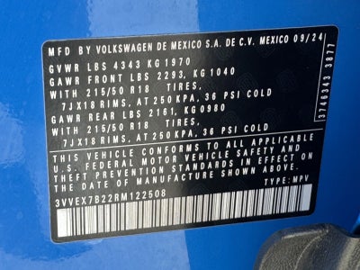 2024 Volkswagen Taos 1.5T SE