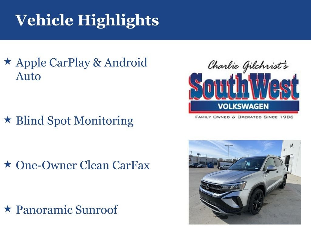 2024 Volkswagen Taos 1.5T SE