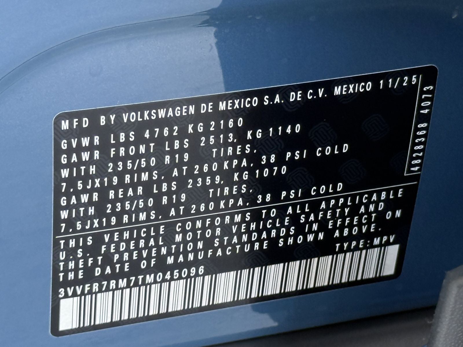 2026 Volkswagen Tiguan 2.0T SE