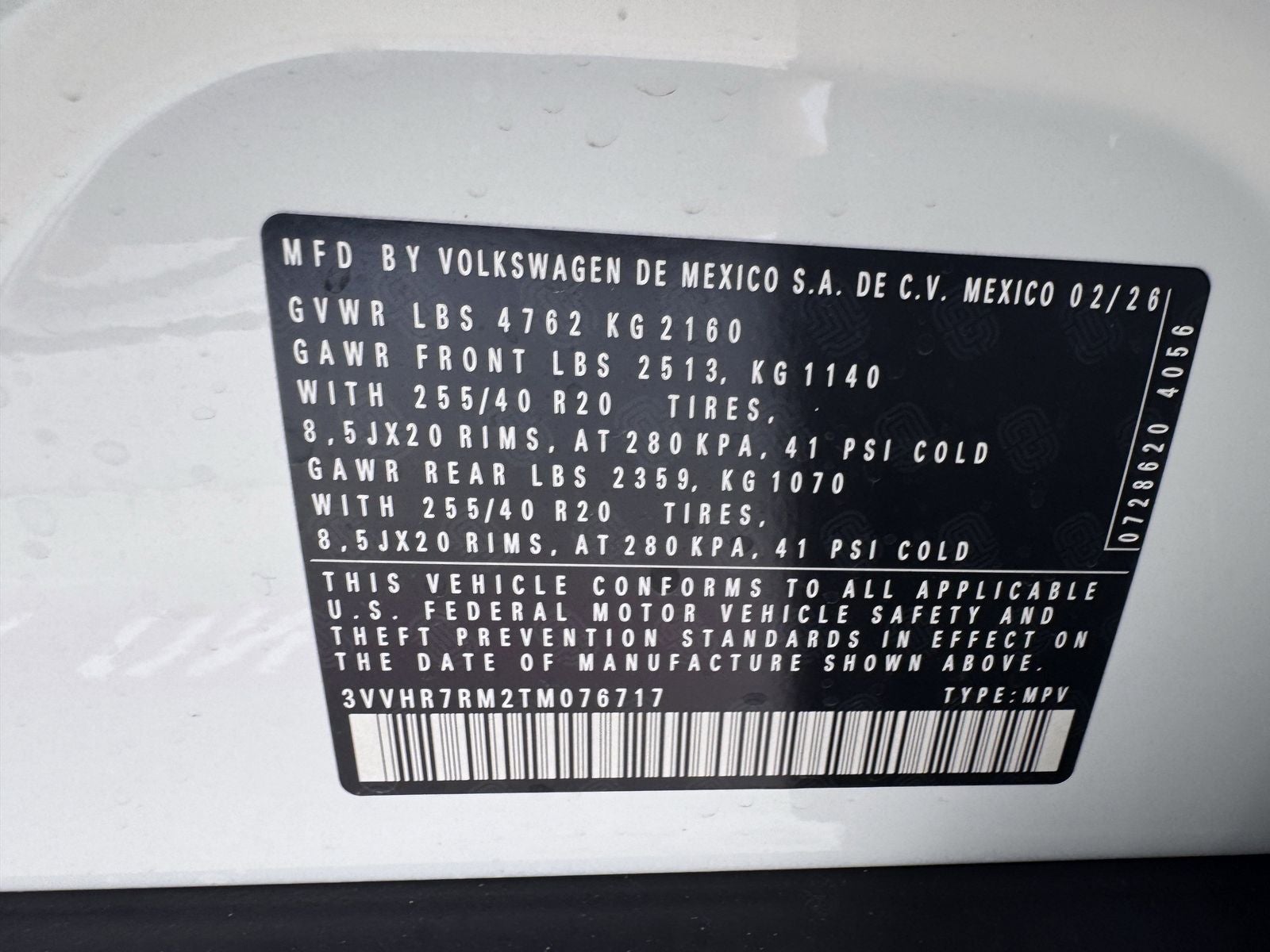 2026 Volkswagen Tiguan 2.0T SE R-Line Black
