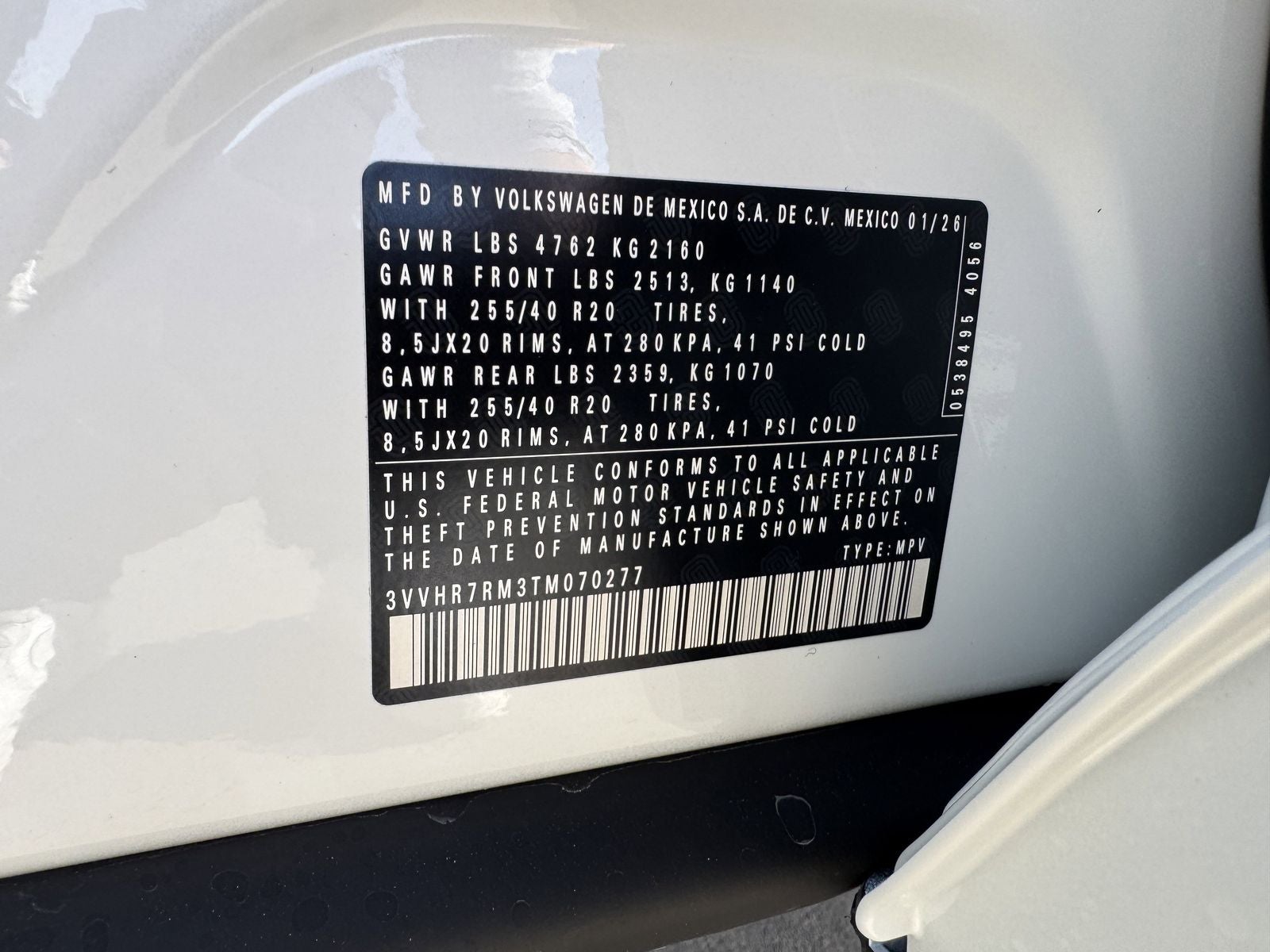 2026 Volkswagen Tiguan 2.0T SE R-Line Black