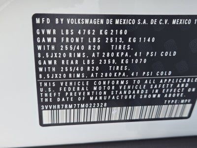 2026 Volkswagen Tiguan 2.0T SE R-Line Black