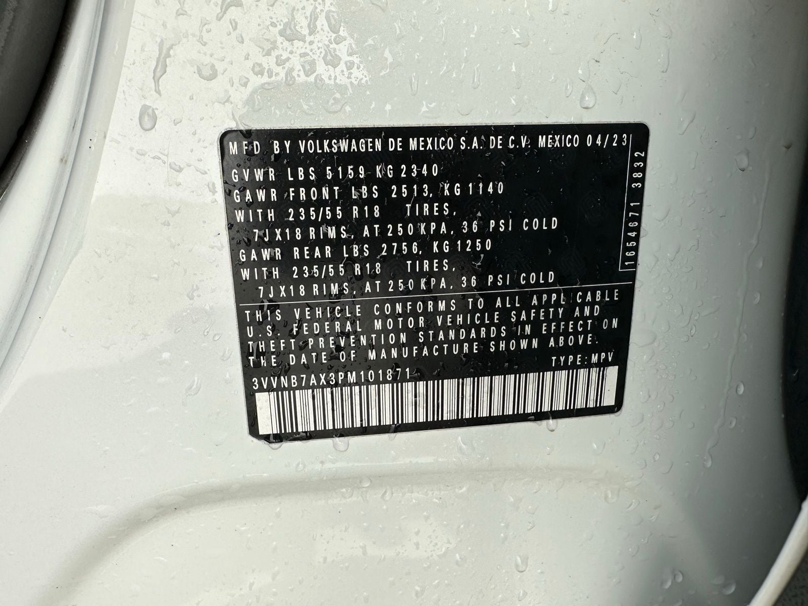 2023 Volkswagen Tiguan 2.0T SE