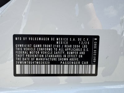 2026 Volkswagen Jetta 1.5T S