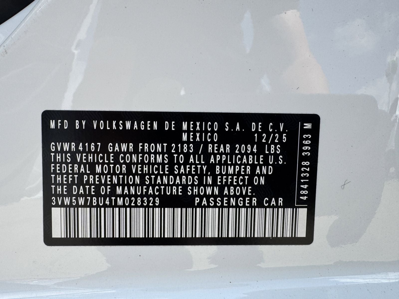 2026 Volkswagen Jetta 1.5T S