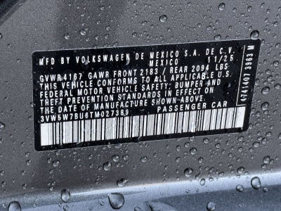 2026 Volkswagen Jetta 1.5T S