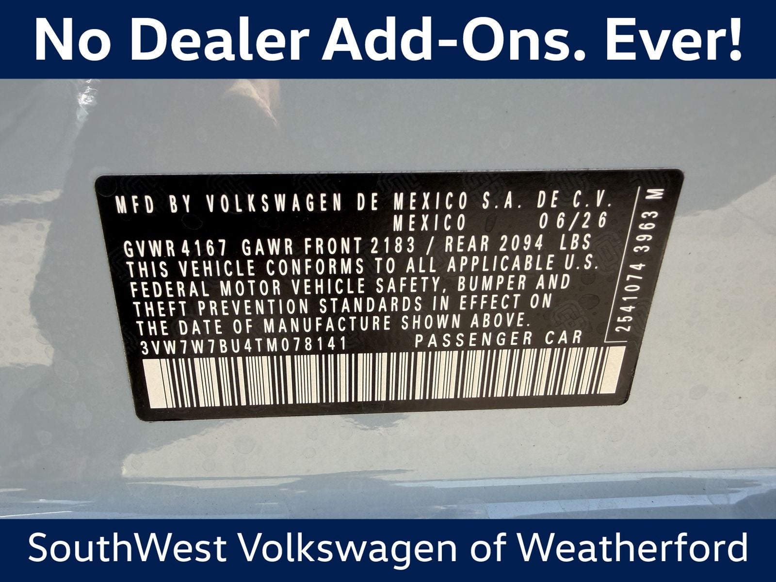 2026 Volkswagen Jetta 1.5T SE