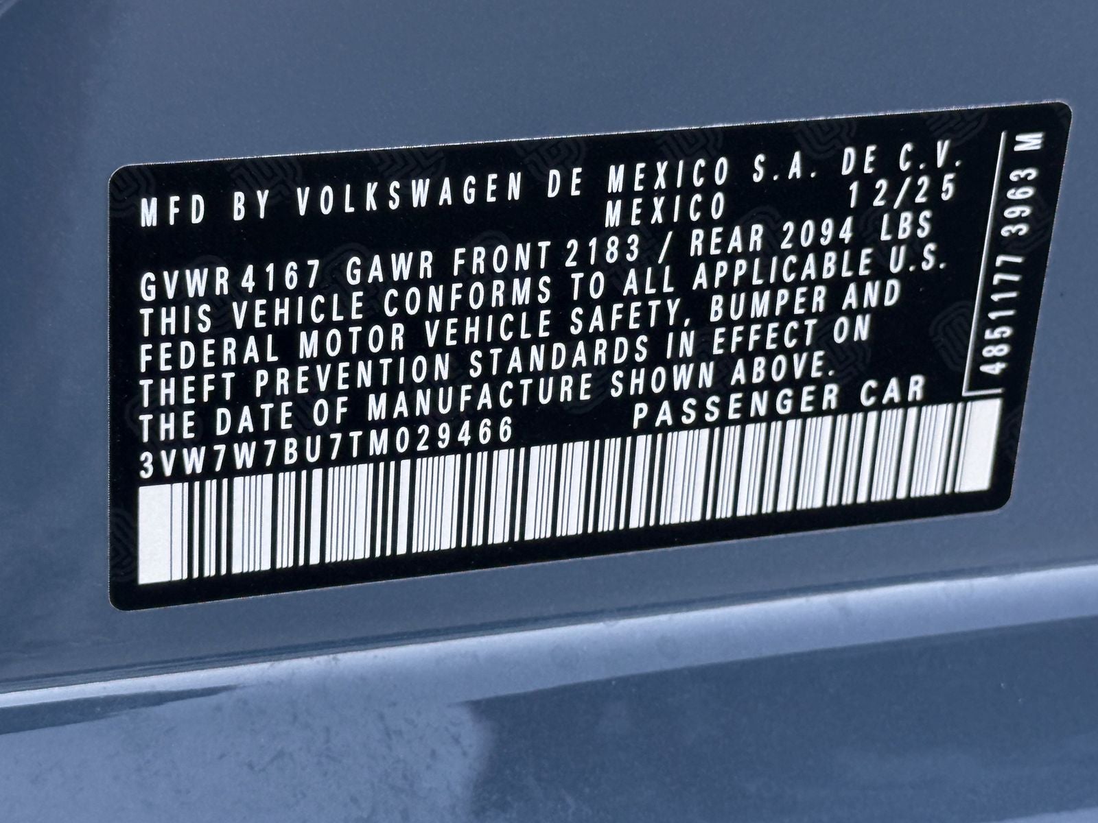 2026 Volkswagen Jetta 1.5T SE