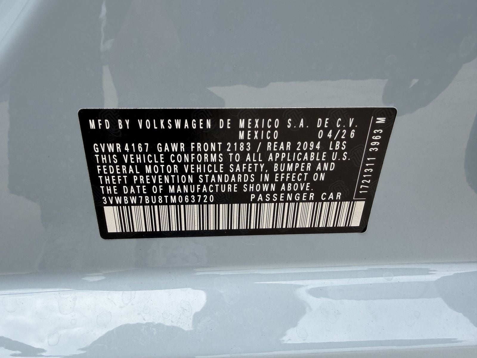 2026 Volkswagen Jetta 1.5T Sport