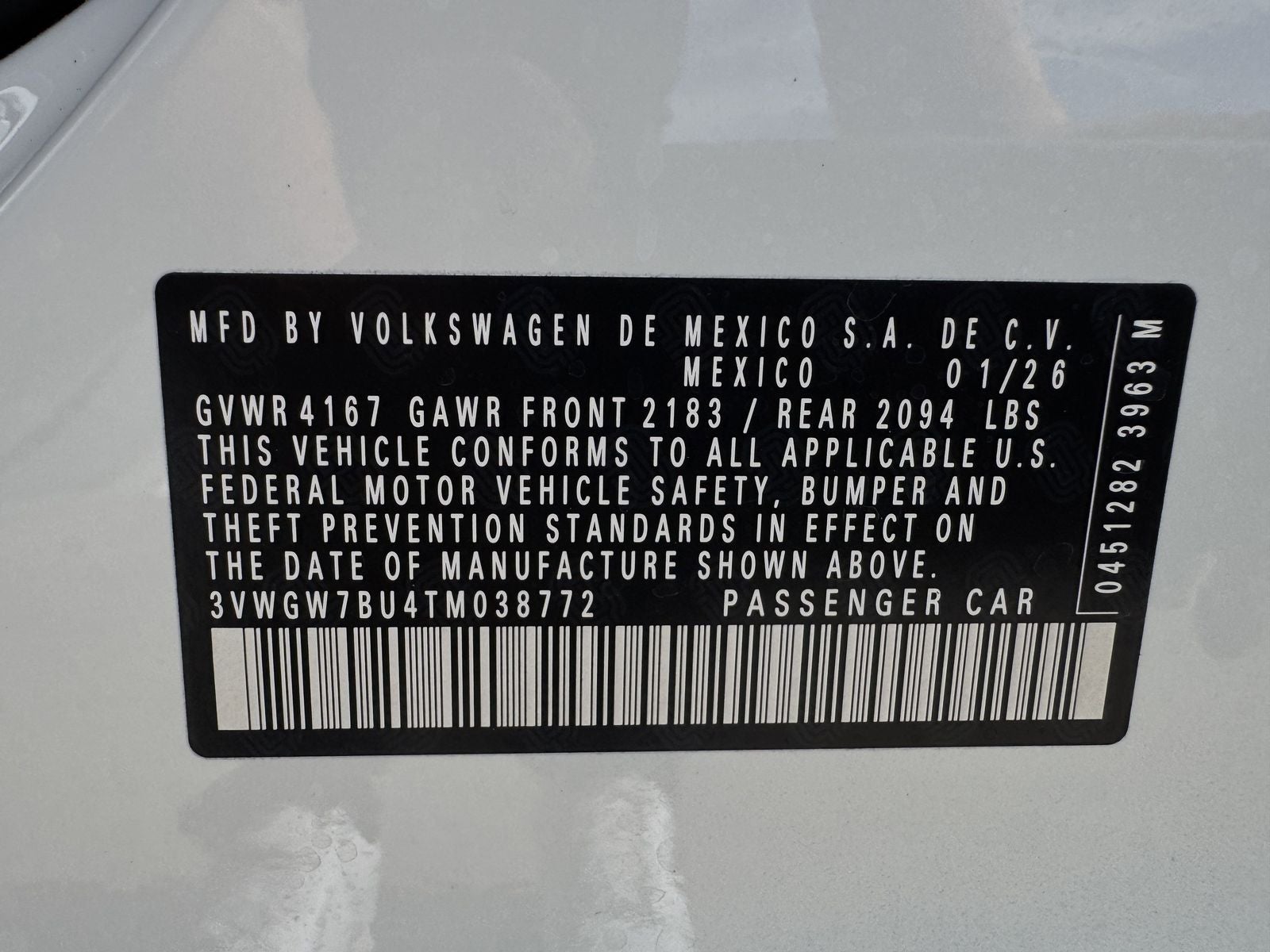 2026 Volkswagen Jetta 1.5T SEL