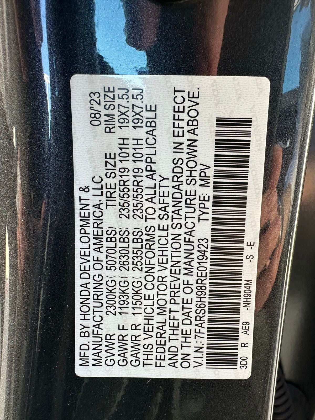 2024 Honda CR-V Hybrid Sport Touring