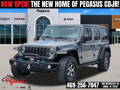 2023 Jeep Wrangler 4xe Rubicon 20th Anniversary 4x4