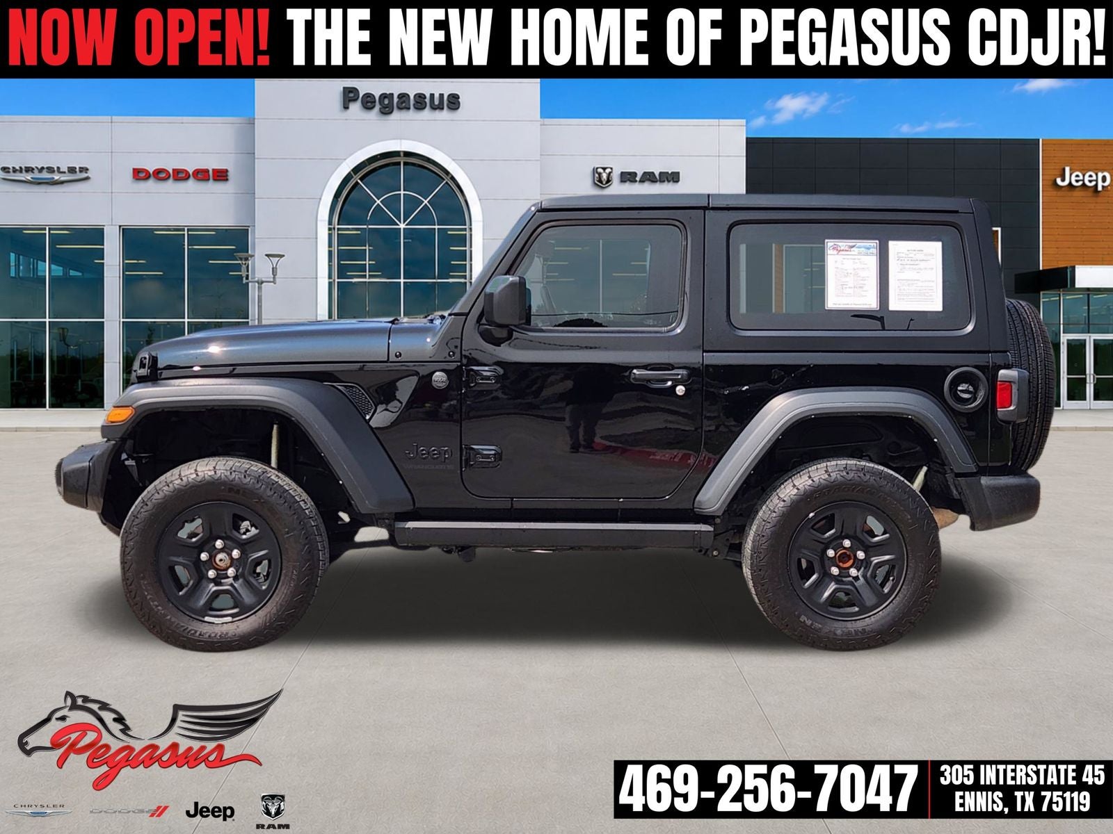 2025 Jeep Wrangler 2-Door Sport 4x4