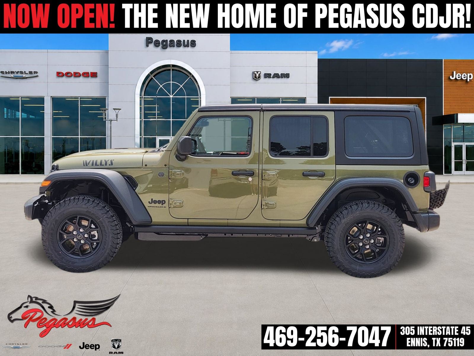 2026 Jeep Wrangler WRANGLER 4-DOOR WILLYS