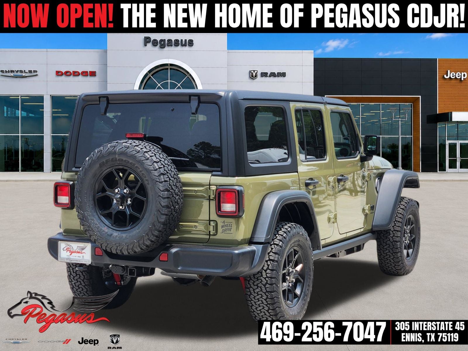 2026 Jeep Wrangler WRANGLER 4-DOOR WILLYS