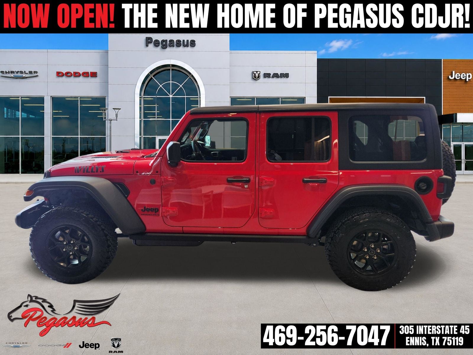 2026 Jeep Wrangler WRANGLER 4-DOOR WILLYS