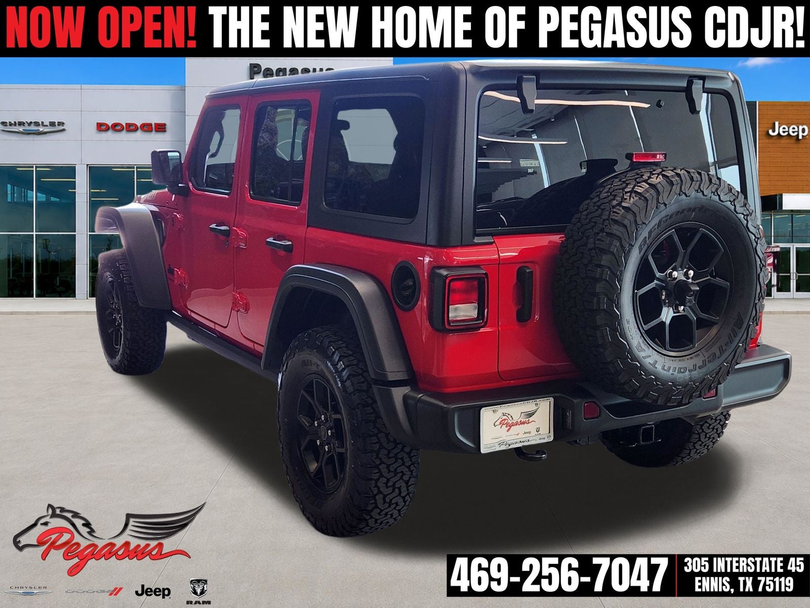 2026 Jeep Wrangler WRANGLER 4-DOOR WILLYS
