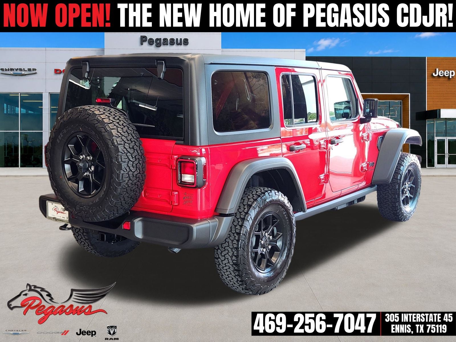 2026 Jeep Wrangler WRANGLER 4-DOOR WILLYS
