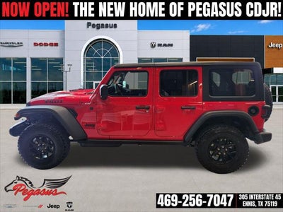 2026 Jeep Wrangler WRANGLER 4-DOOR WILLYS