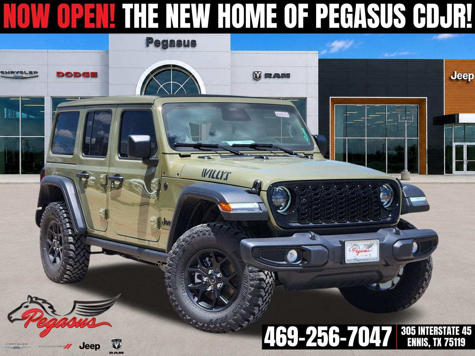 2026 Jeep Wrangler WRANGLER 4-DOOR WILLYS
