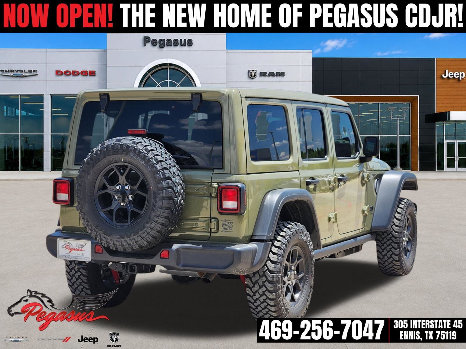 2026 Jeep Wrangler WRANGLER 4-DOOR WILLYS