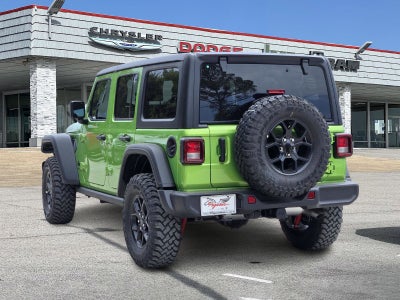 2025 Jeep Wrangler WRANGLER 4-DOOR WILLYS