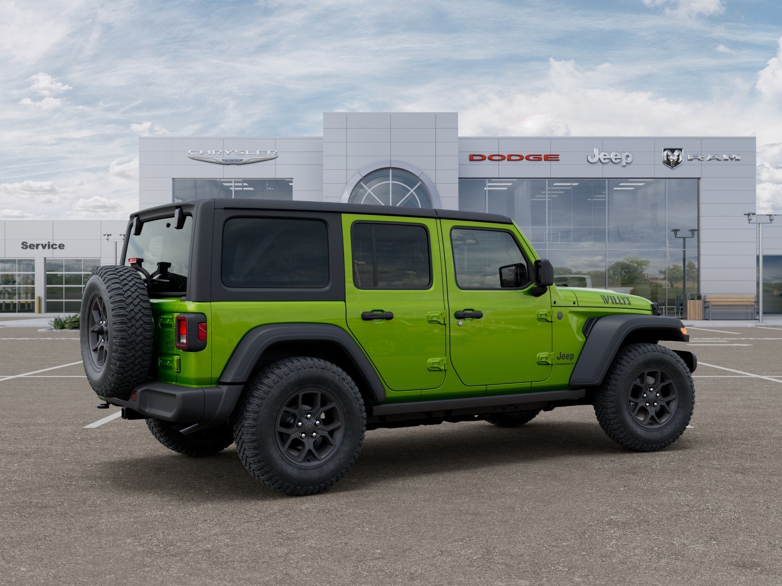2025 Jeep Wrangler WRANGLER 4-DOOR WILLYS