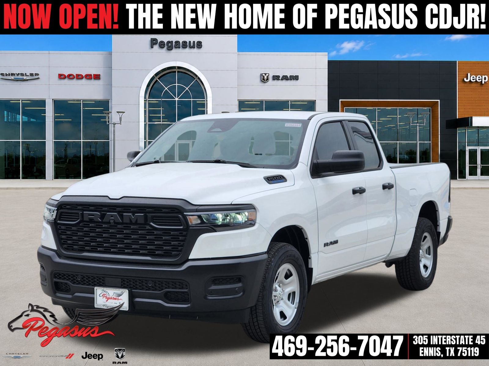 2026 RAM Ram 1500 RAM 1500 TRADESMAN QUAD CAB 4X2 6'4' BOX