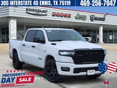 2026 RAM Ram 1500 RAM 1500 LONE STAR CREW CAB 4X4 5'7' BOX