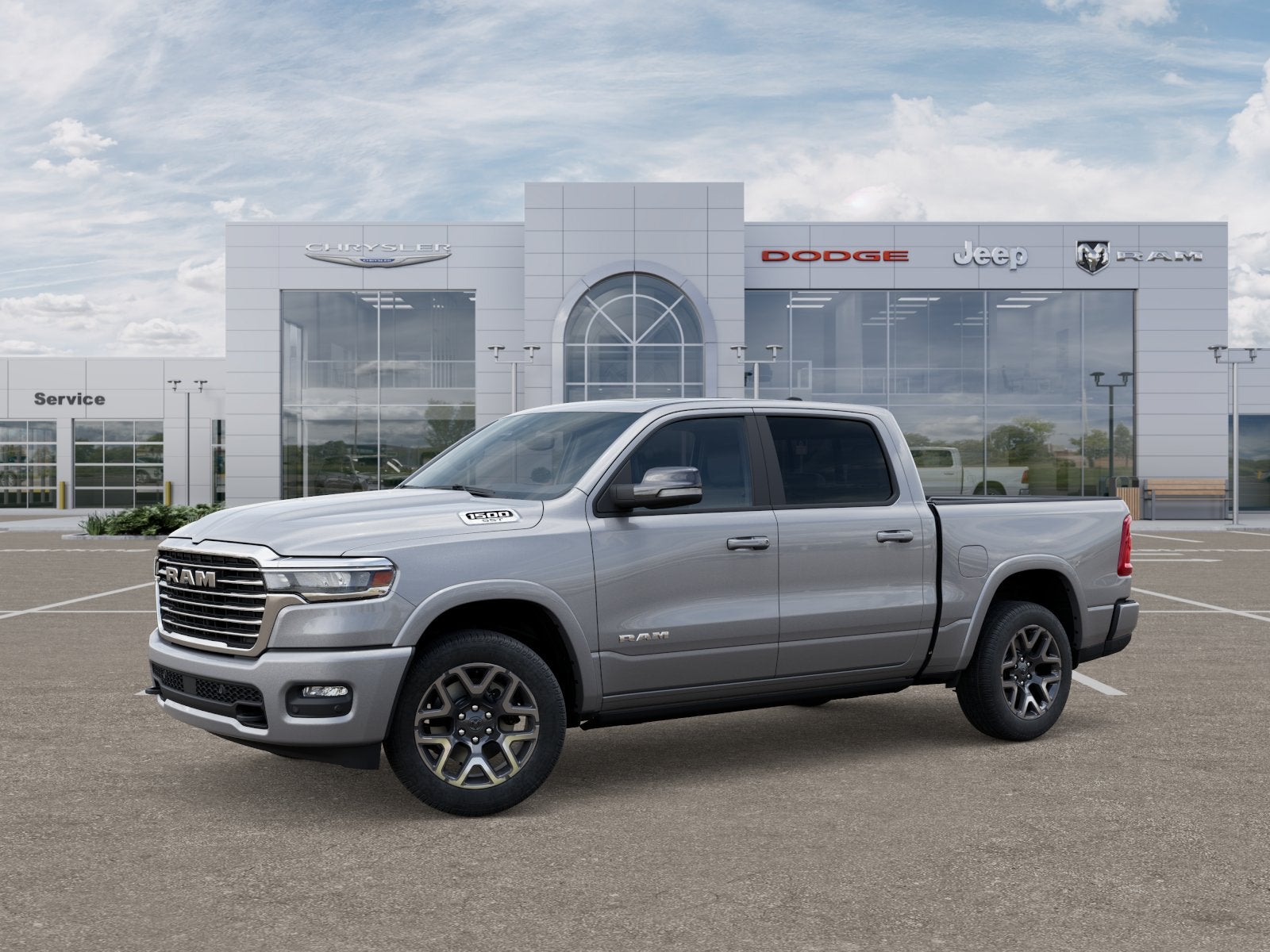 2025 RAM Ram 1500 RAM 1500 LARAMIE CREW CAB 4X4 5'7' BOX