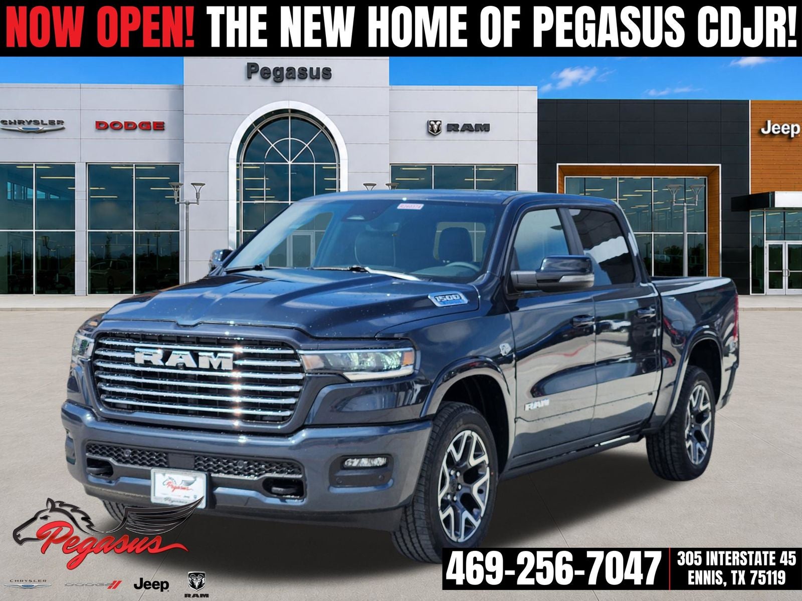 2026 RAM Ram 1500 RAM 1500 LARAMIE CREW CAB 4X4 5'7' BOX