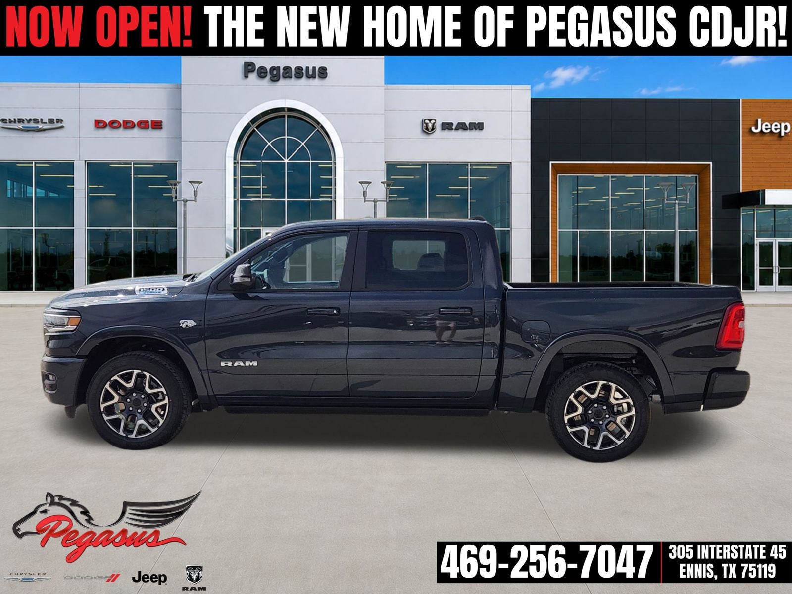 2026 RAM Ram 1500 RAM 1500 LARAMIE CREW CAB 4X4 5'7' BOX