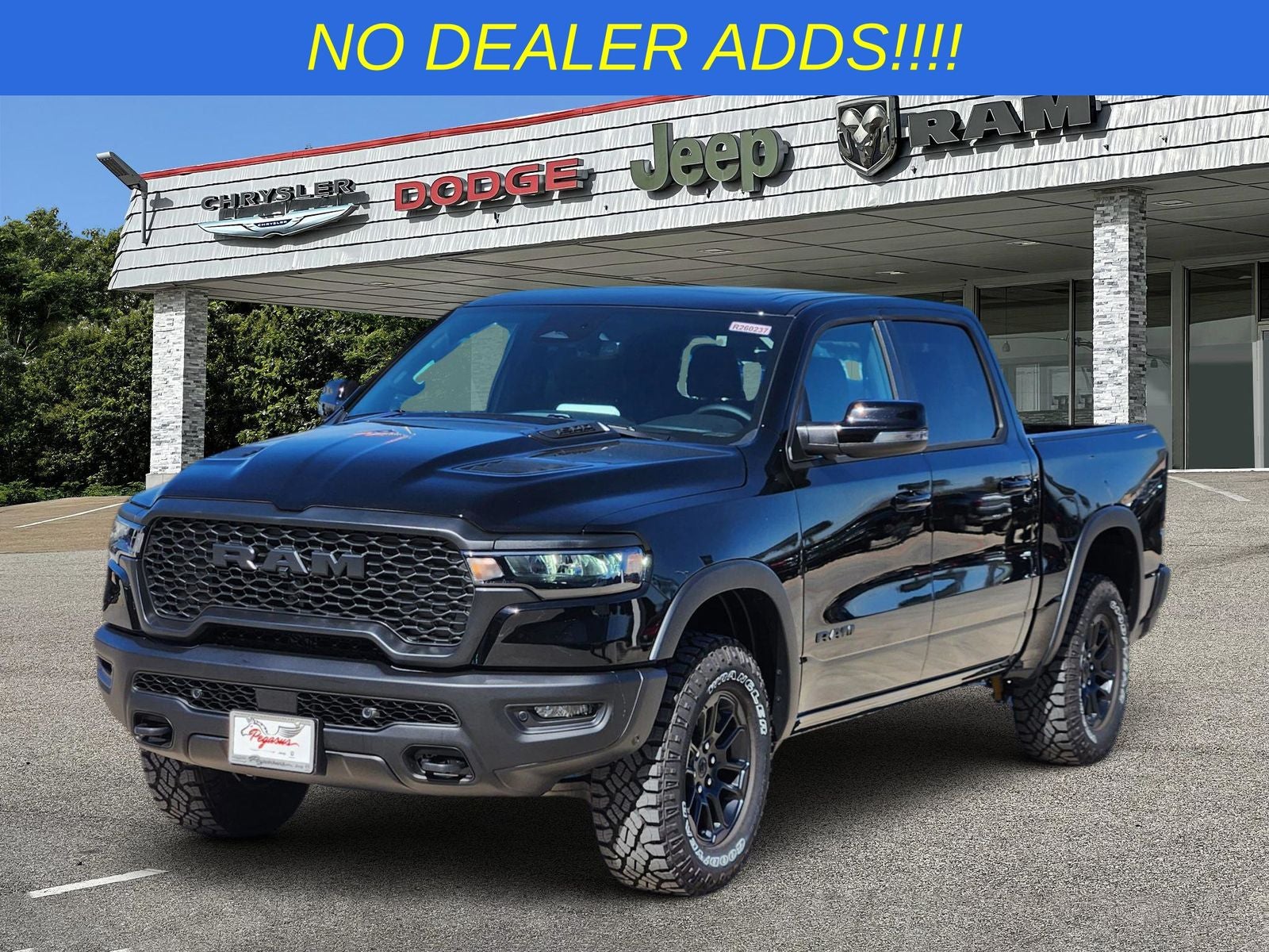 2026 RAM Ram 1500 RAM 1500 REBEL CREW CAB 4X4 5'7' BOX