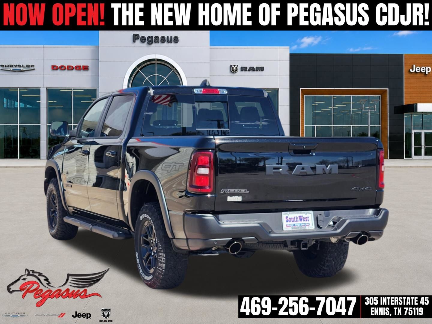 2026 RAM Ram 1500 RAM 1500 REBEL CREW CAB 4X4 5'7' BOX